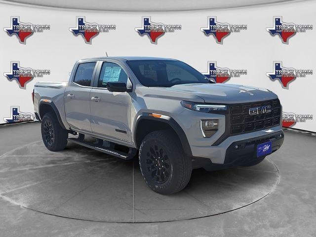 2026 GMC Canyon Elevation in Coastal Dune — front three-quarter view